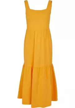Платье-рубашка URBAN CLASSICS " Urban Classics Women's Ladies 7/8 Long Valance Summer Dress" (1 шт.), цвет Magicmango