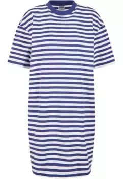 Платье-рубашка URBAN CLASSICS " Urban Classics Ladies Oversized Striped Tee Dress" (1 шт.), белый