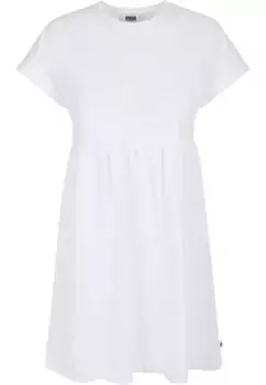 Платье-рубашка URBAN CLASSICS " Urban Classics Women's Ladies Organic Empire Valance Tee Dress" (1 шт.), белый