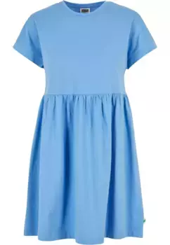 Платье-рубашка URBAN CLASSICS " Urban Classics Women's Ladies Organic Empire Valance Tee Dress" (1 шт.), синий