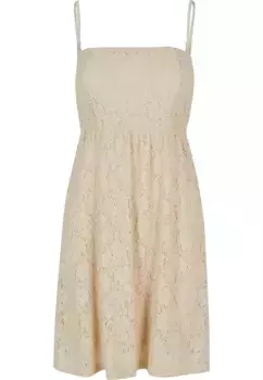 Платье-рубашка URBAN CLASSICS " Urban Classics Women's Ladies Laces Dress" (1 шт.), цвет Softseagrass