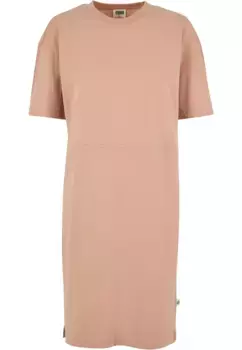 Платье-рубашка URBAN CLASSICS " Urban Classics Women's Ladies Organic Oversized Slit Tee Dress" (1 шт.), цвет Amber