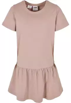 Платье-рубашка URBAN CLASSICS " Urban Classics Women's Girls Valance Tee Dress" (1 шт.), цвет Duskrose