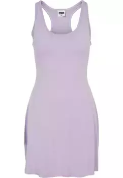 Платье-рубашка URBAN CLASSICS " Urban Classics Ladies Modal Short Racer Back Dress" (1 шт.), цвет Lilac