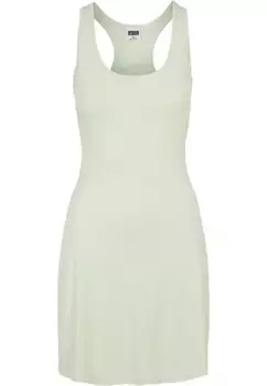 Платье-рубашка URBAN CLASSICS " Urban Classics Ladies Modal Short Racer Back Dress" (1 шт.), мятный