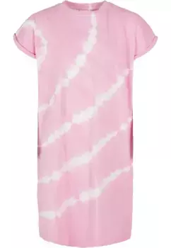 Платье-рубашка URBAN CLASSICS " Urban Classics Women's Girls Tie Dye Dress" (1 шт.), розовый