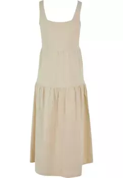 Платье-рубашка URBAN CLASSICS " Urban Classics Women's Ladies 7/8 Long Valance Summer Dress" (1 шт.), цвет Softseagrass