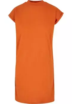 Платье-рубашка URBAN CLASSICS " Urban Classics Women's Ladies Turtle с удлиненными плечами" (1 шт.), цвет Vintageorange