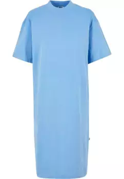 Платье-рубашка URBAN CLASSICS " Urban Classics Women's Ladies Organic Long Oversized Tee Dress" (1 шт.), синий