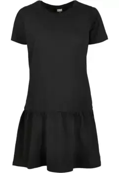 Платье-рубашка URBAN CLASSICS " Urban Classics Women's Ladies Valance Tee Dress" (1 шт.), черный