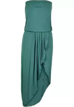 Платье-рубашка URBAN CLASSICS " Urban Classics Ladies Viscose Bandeau Dress" (1 шт.), цвет Paleleaf