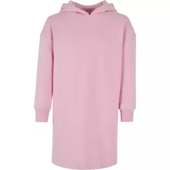 Платье-рубашка URBAN CLASSICS " Urban Classics Women's Girls Oversized Terry Hoody Dress" (1 шт.), розовый