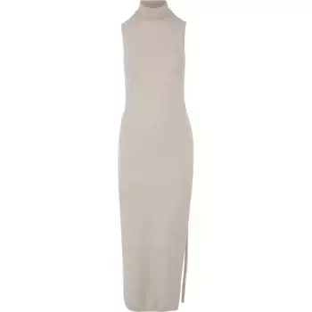 Платье-рубашка URBAN CLASSICS " Urban Classics Ladies Knitted Eco Viscose Turtleneck Dress" (1 шт.), цвет Wetsand