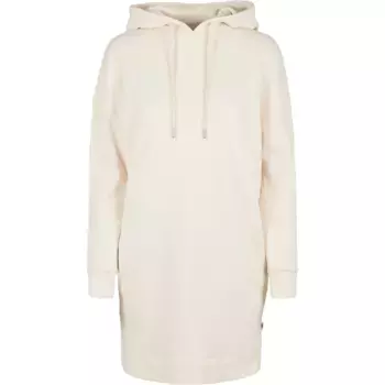 Платье-рубашка URBAN CLASSICS " Urban Classics Women's Ladies Organic Oversized Terry Hoody Dress" (1 шт.), белый