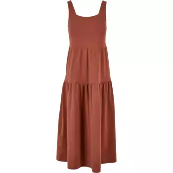 Платье-рубашка URBAN CLASSICS " Urban Classics Women's Ladies 7/8 Long Valance Summer Dress" (1 шт.), терракотовый