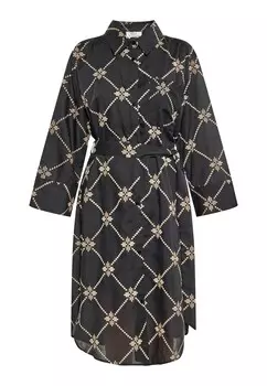 Платье-рубашка usha, черный