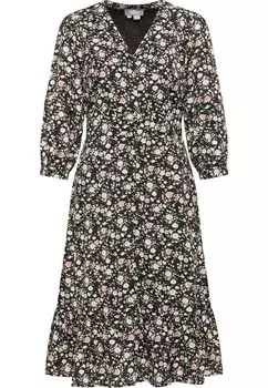 Платье-рубашка Usha, черный