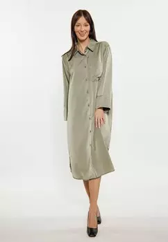 Платье-рубашка usha, оливковый