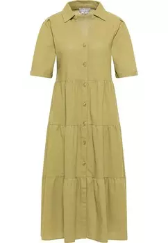 Платье-рубашка Usha, оливковый