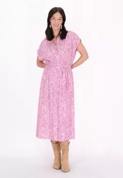 Платье-рубашка usha, розовый