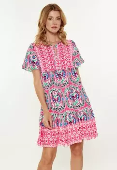 Платье-рубашка usha, розовый