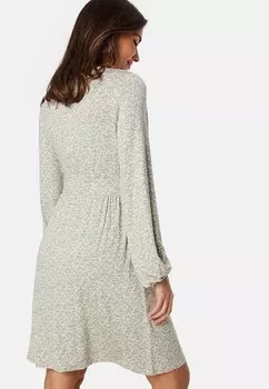 Платье-рубашка V-NECK SHORT BUTTON DRESS Bubbleroom, мята