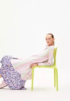 Платье-рубашка VAAJA STRIPES ARMEDANGELS, кремовый