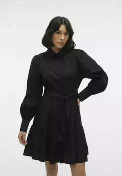Платье-рубашка Vero Moda CHARLOTTE, черный