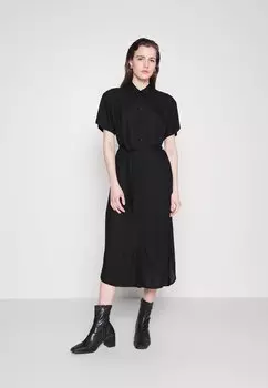 Платье-рубашка Vero Moda, черный