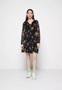 Платье-рубашка Vero Moda, черный