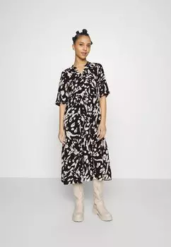 Платье-рубашка Vero Moda, черный