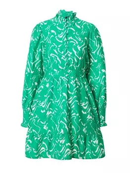 Платье-рубашка Vero Moda CIA, зеленый