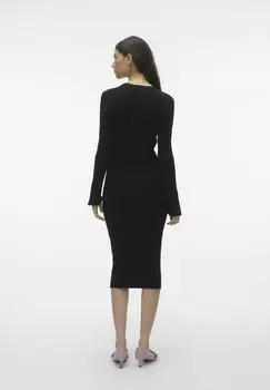 Платье-рубашка Vero Moda, цвет black
