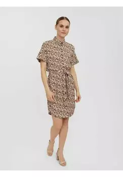 Платье-рубашка Vero Moda, цвет black