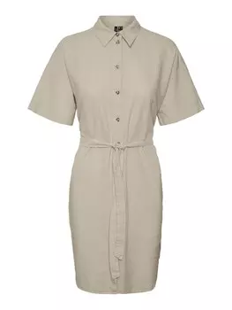 Платье-рубашка Vero Moda LINA, серый