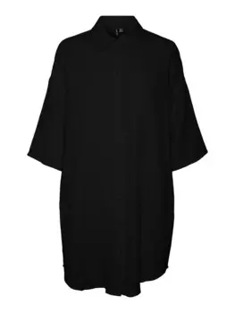 Платье-рубашка Vero Moda NATALI, черный