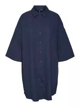 Платье-рубашка Vero Moda NATALI, темно-синий