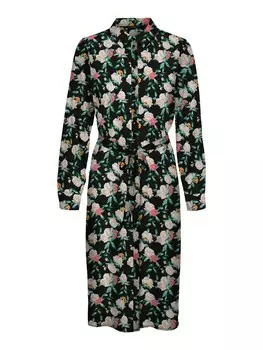 Платье-рубашка VERO MODA NYA, черный