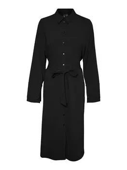 Платье-рубашка Vero Moda PIXI, черный