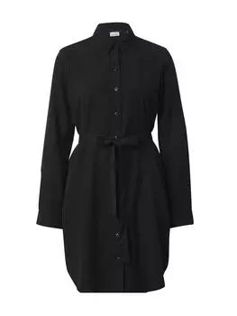 Платье рубашка VERO MODA Shirt Dress BREE, черный деним
