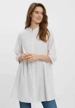 Платье-рубашка Vero Moda Sisi, светло-розовый
