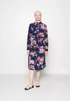Платье-рубашка Vero Moda, темно-синий