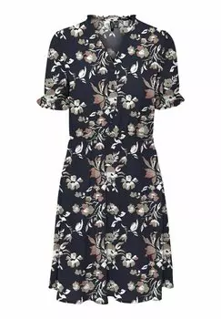Платье-рубашка Vero Moda, темно-синий