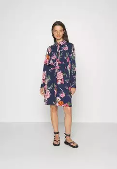 Платье-рубашка Vero Moda, темно-синий