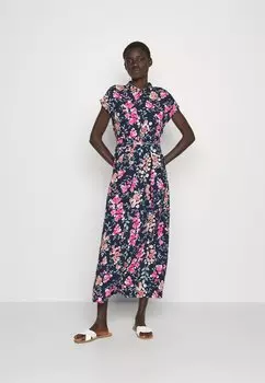 Платье-рубашка Vero Moda, темно-синий