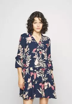 Платье-рубашка Vero Moda, темно-синий