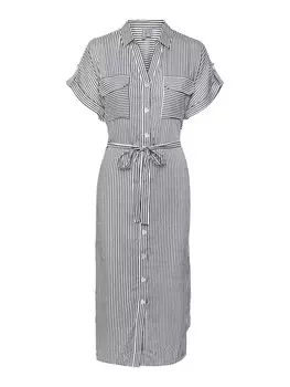 Платье-рубашка VERO MODA VMBumpy, белый