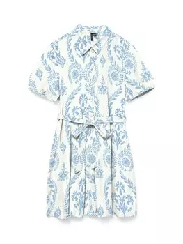 Платье-рубашка VERO MODA VMDICTHE, белый