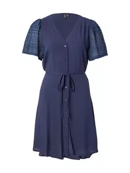 Платье-рубашка VERO MODA VMGRACE, темно-синий