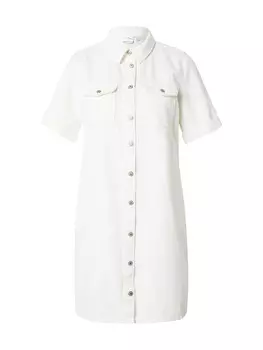 Платье-рубашка VERO MODA VMJENNIE, цвет White denim